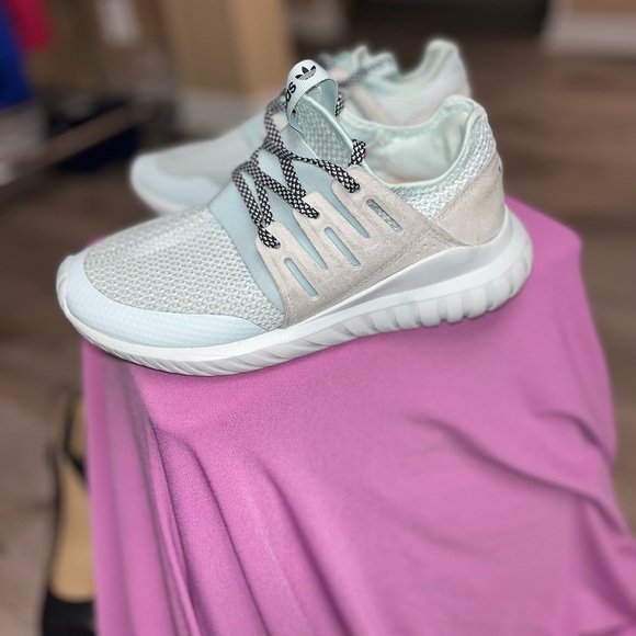 adidas tubular mint green